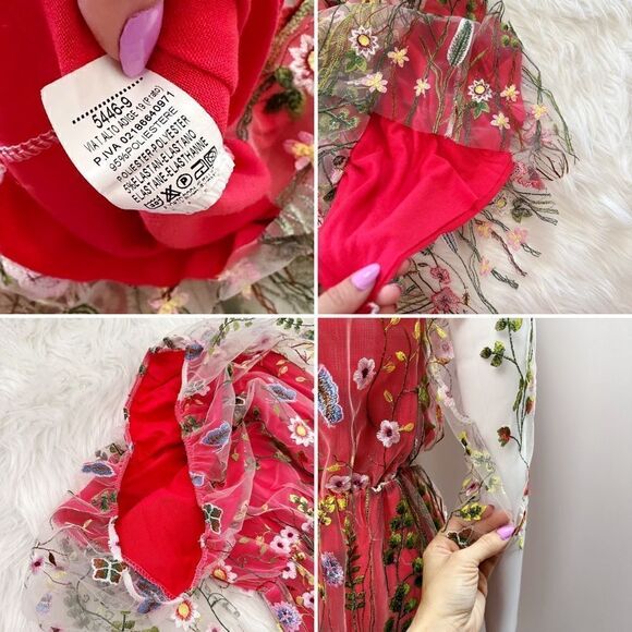 ᴇᴜᴄ ᴍᴇꜱʜ ᴇᴍʙʀᴏɪᴅᴇʀᴇᴅ ᴀ-ʟɪɴᴇ ᴅʀᴇꜱꜱ - Picture 12 of 17